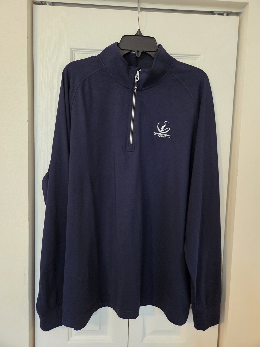 Cutter & Buck Navy Half-Zip Pullover with Private Golf Club Logo - Hammock Dunes